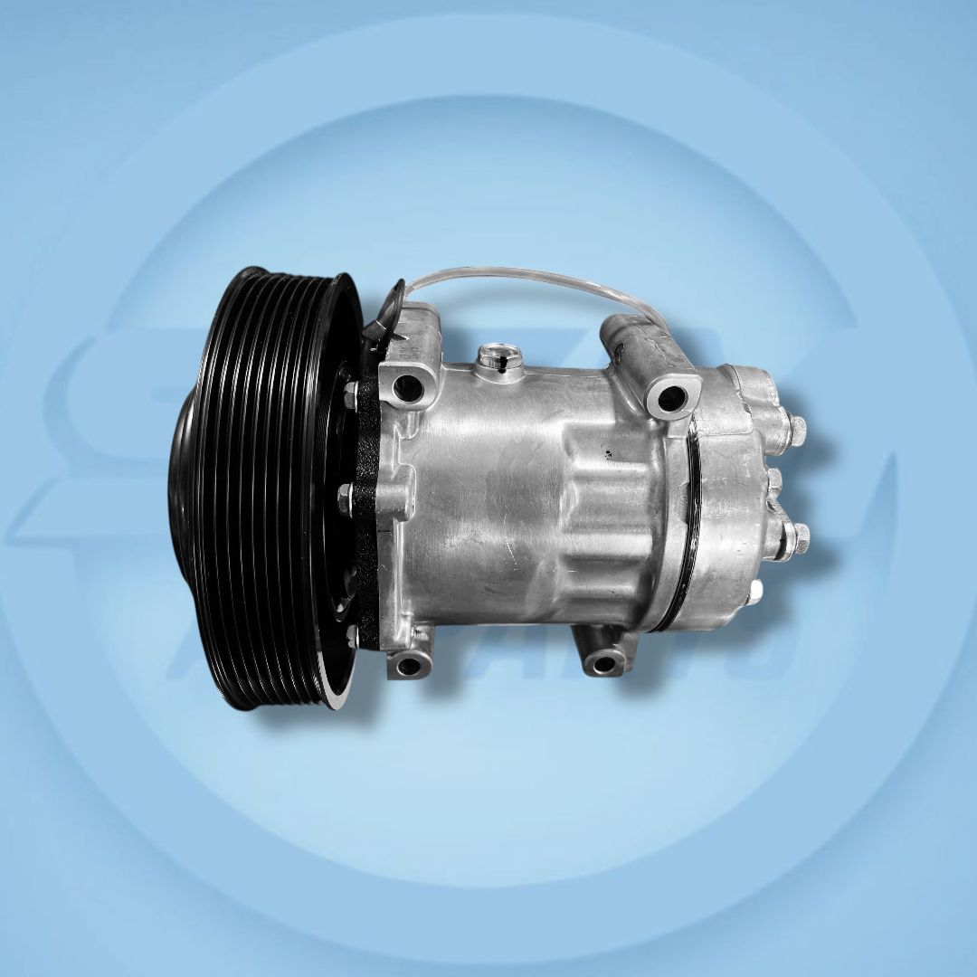 COMPRESOR AIRE ACONDICIONADO CAMION VOLVO POLEA GRANDE