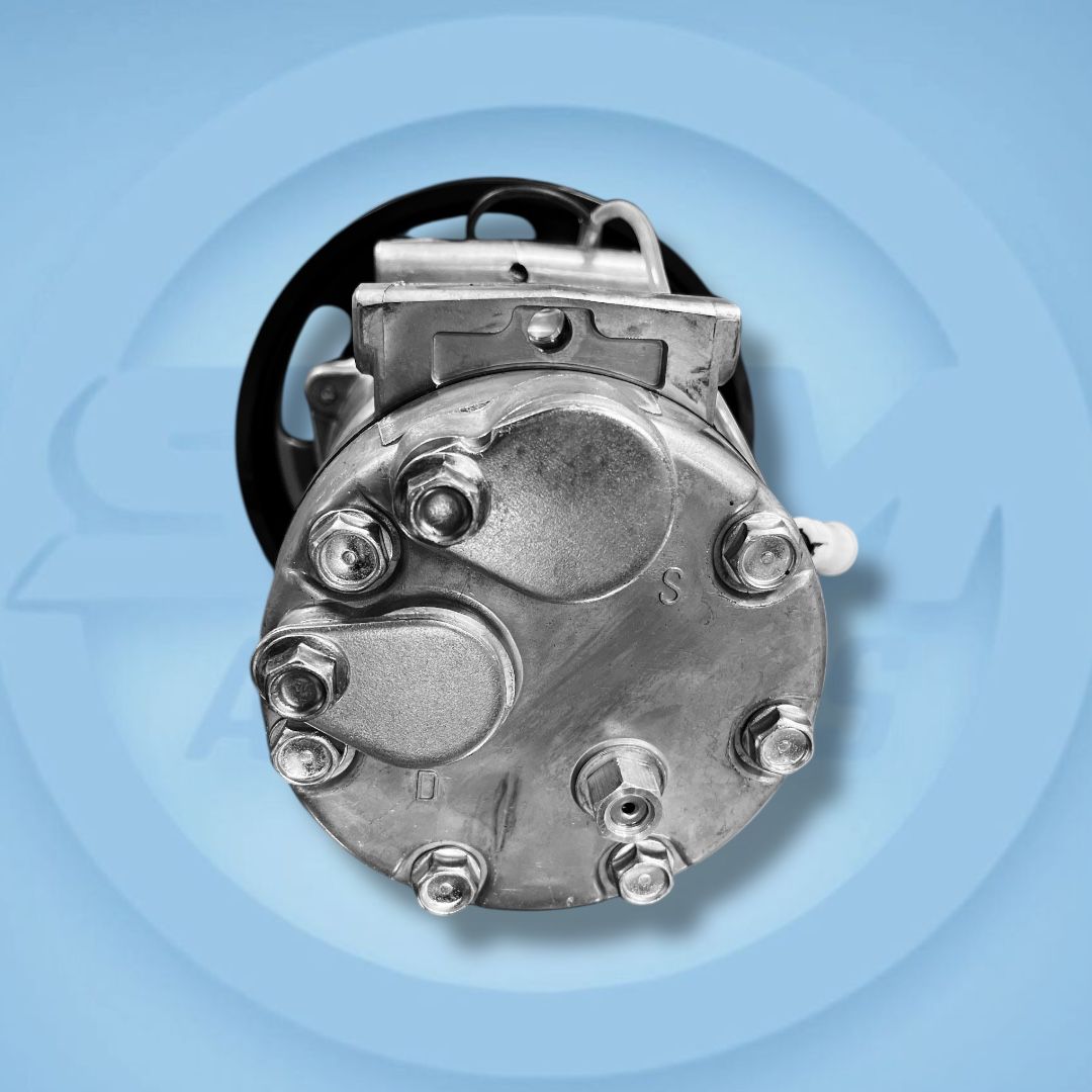 COMPRESOR AIRE ACONDICIONADO CAMION VOLVO POLEA GRANDE - Imagen 3