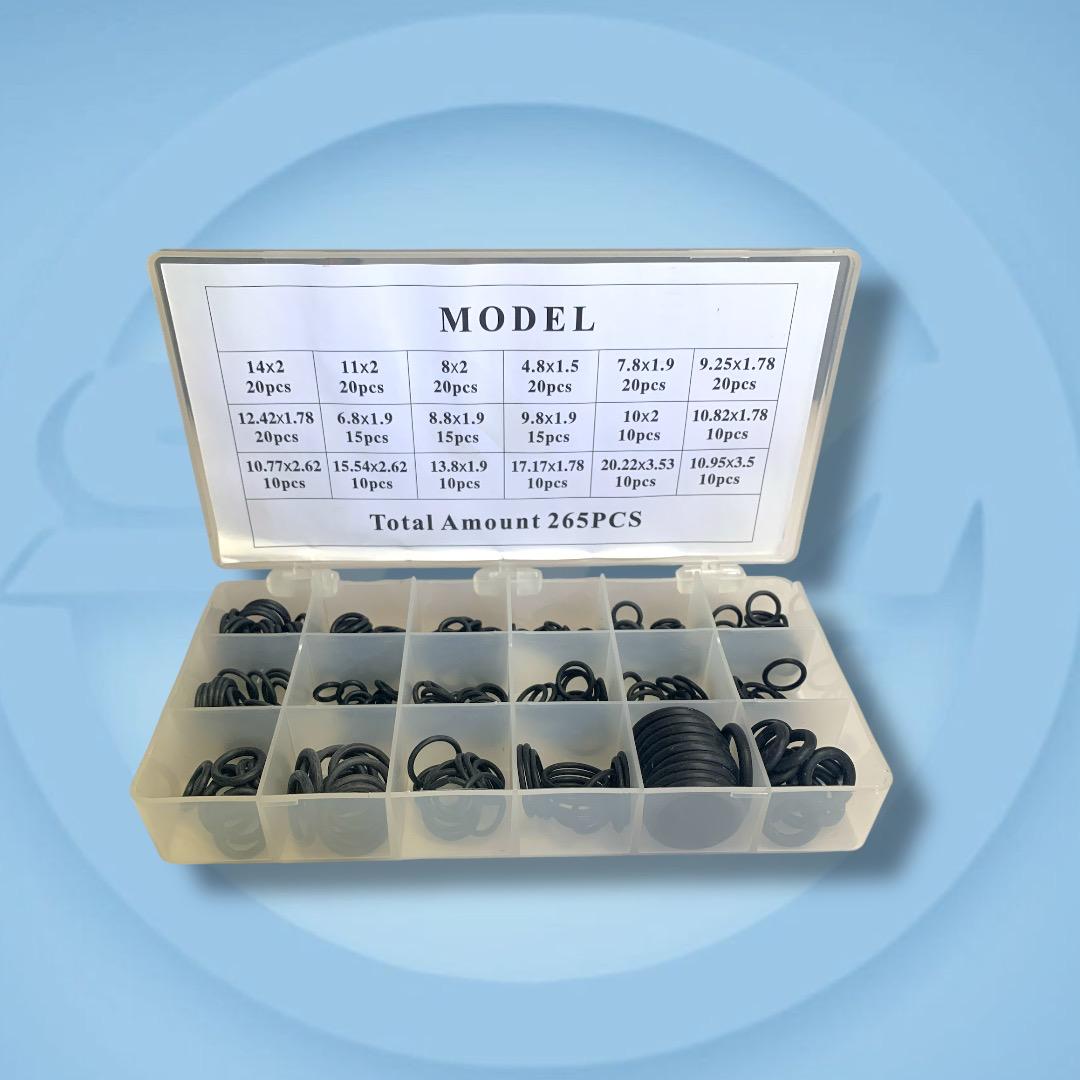 CAJA DE O-RINGS – KIT 265 PIEZAS