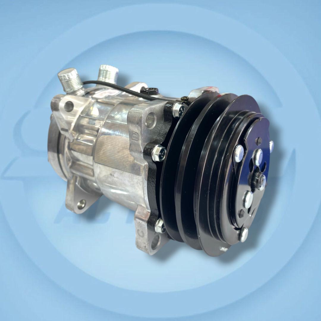 COMPRESOR AIRE ACONDICIONADO 7H15/ 2A / 12V (orejas) – TRACTOR UNIPORT 2011-