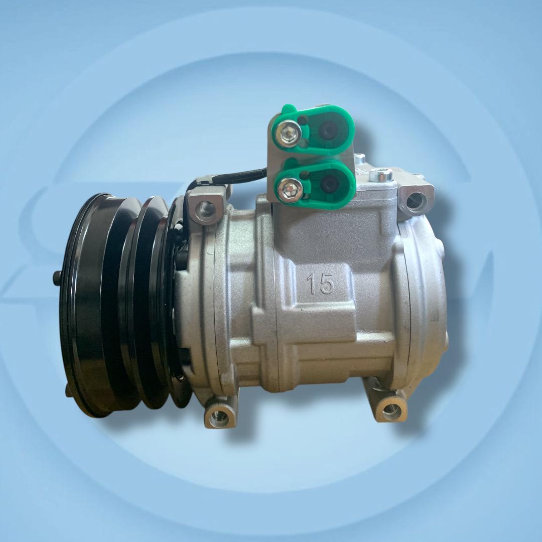 COMPRESOR AIRE ACONDICIONADO JOHN DEERE 10PA15C POLEA 2V 12V