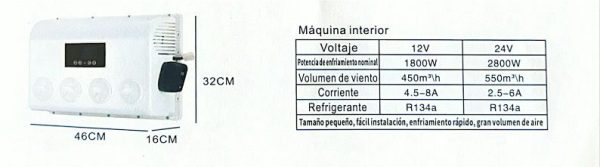 EQUIPO ELÉCTRICO DE AIRE ACONDICIONADO TIPO MOCHILA 12V - Imagen 7