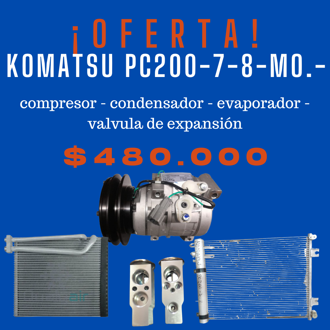 OFERTA kit Komatsu PC 200-7-8-MO