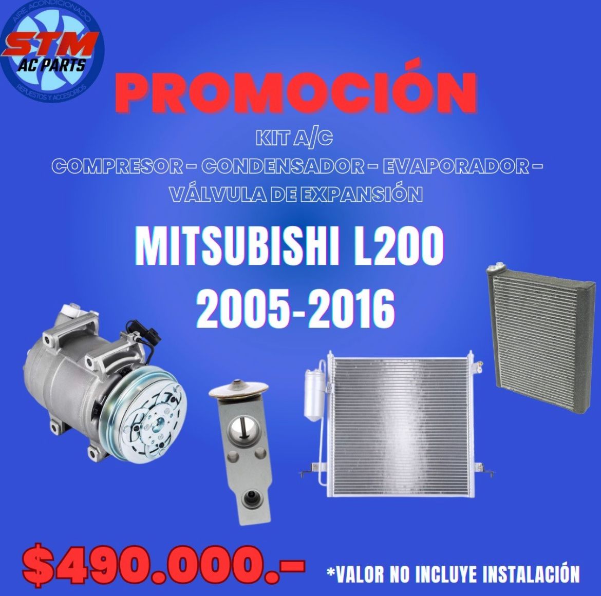 PROMOCION KIT MITSUBISHI L200 2005 – 2016