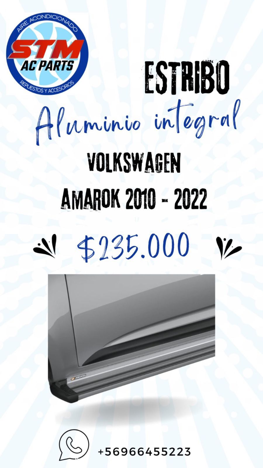 Pisadera KEKO volkswagen amarok 2010 – 2022