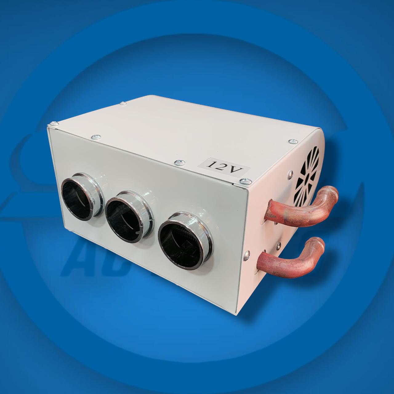 RADIADOR DE CALEFACCIÓN CON VENTILADOR 12V