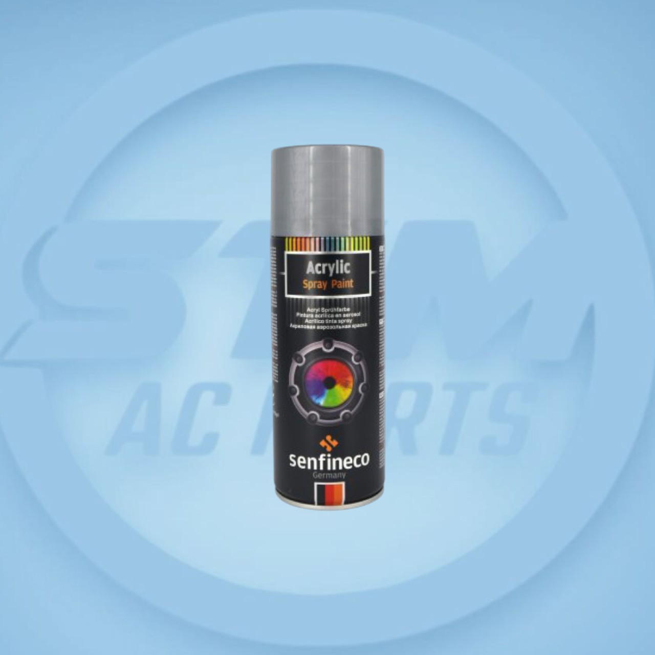 PINTURA ACRILICA EN AEROSOL COLOR SILVER