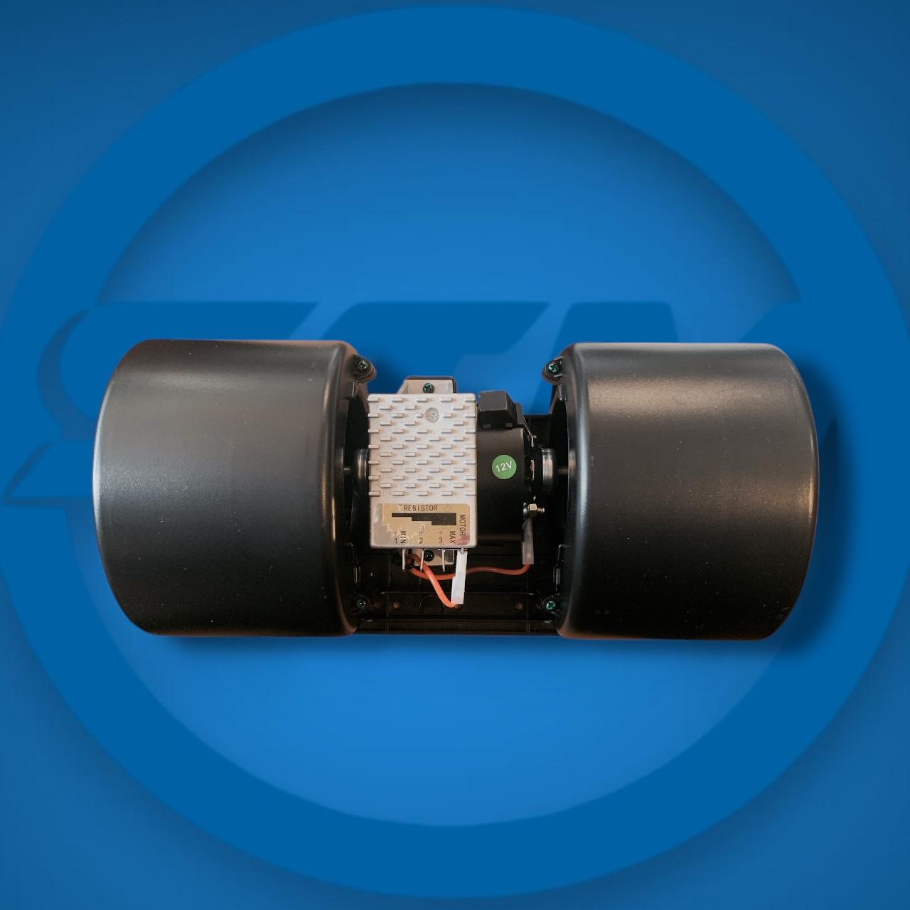 MOTOR SOPLADOR/BLOWER 2 EJES CON RESISTENCIA 12V