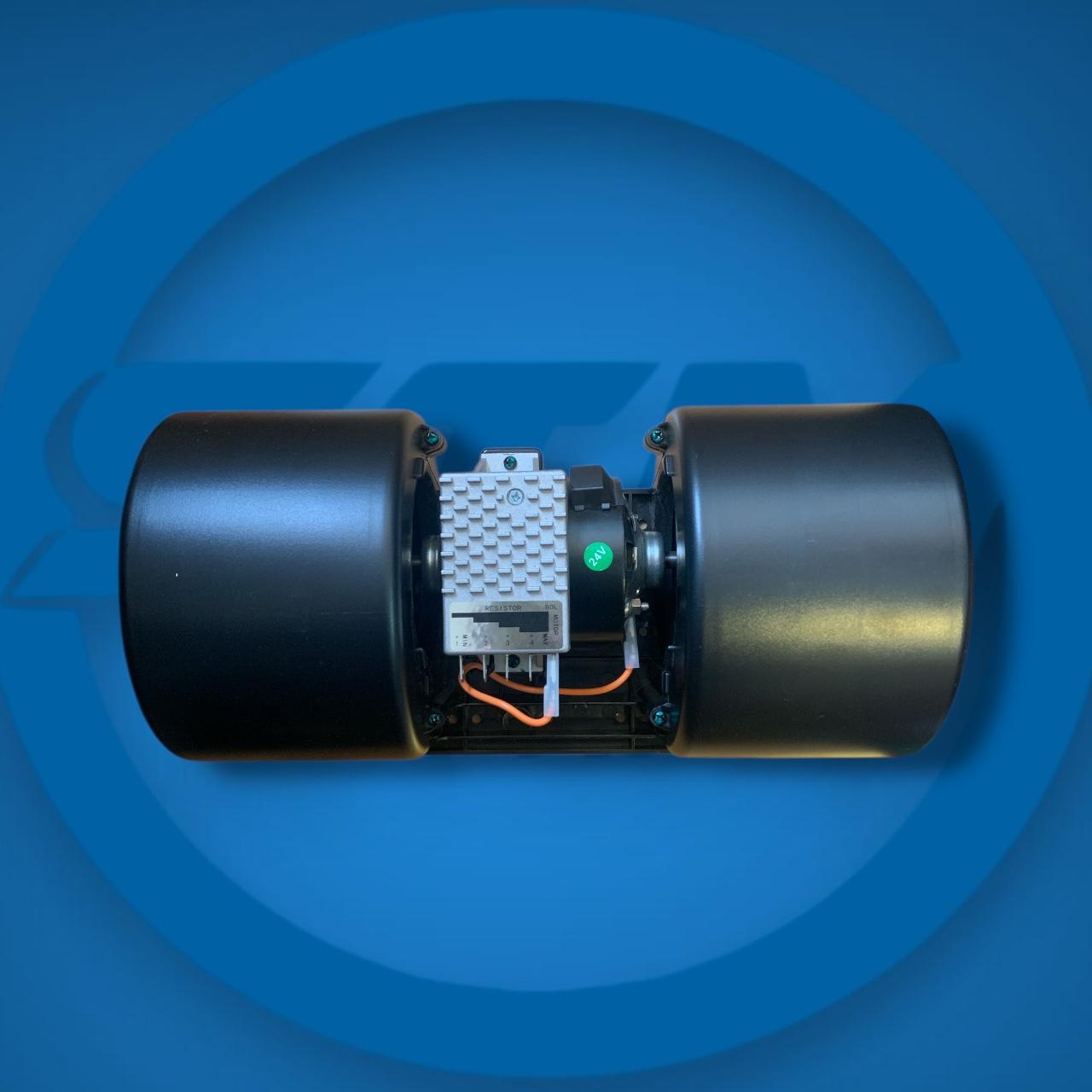 MOTOR SOPLADOR/BLOWER 2 EJES CON RESISTENCIA 24V