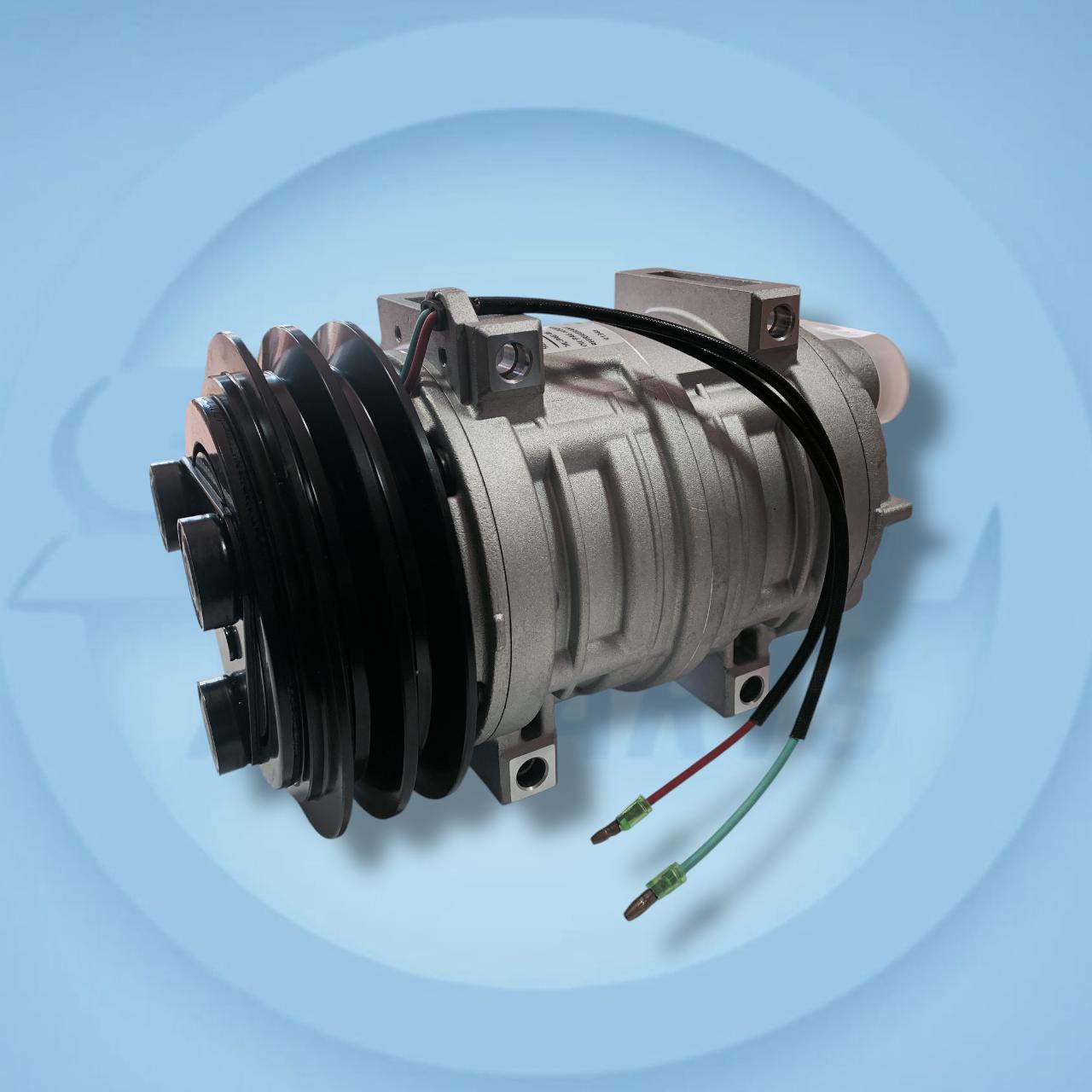 COMPRESOR AIRE ACONDICIONADO TM21 24V POLEA 2V