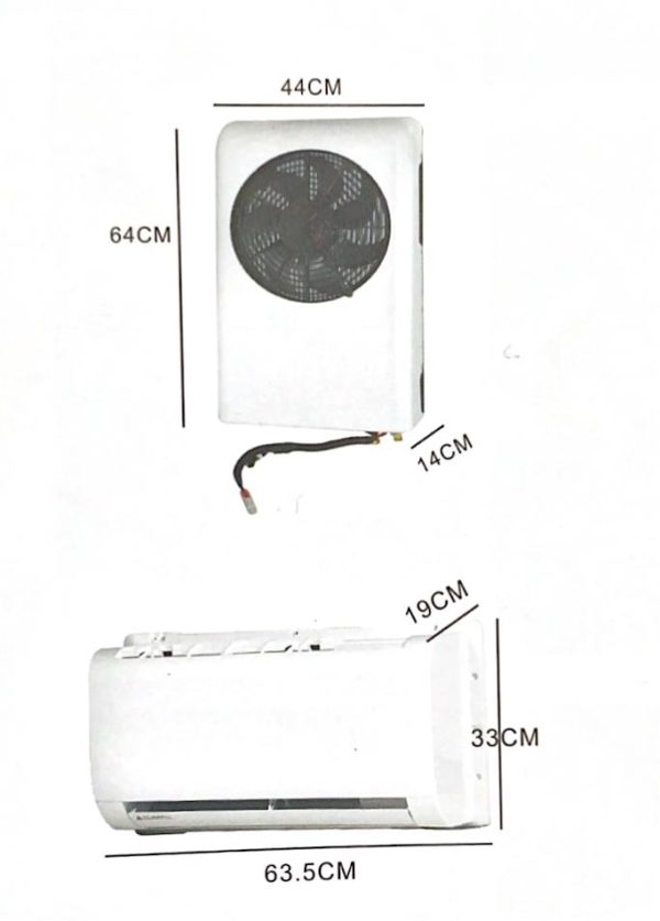 EQUIPO AIRE ACONDICIONADO TIP0 MOCHILA SPLIT 12V - Imagen 7