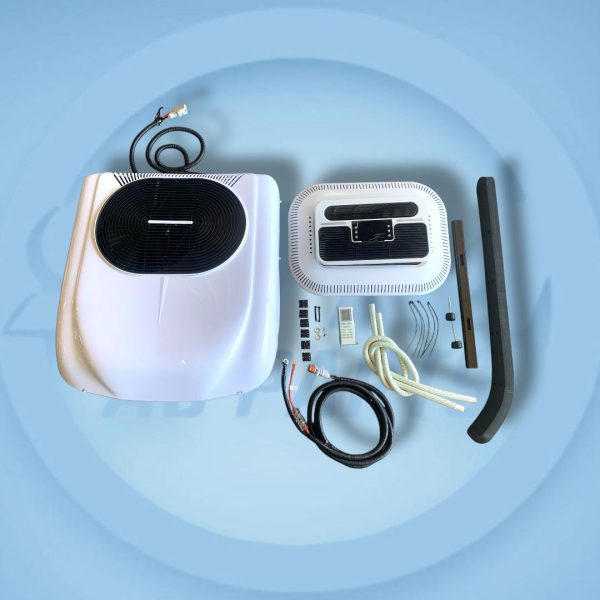 EQUIPO DE AIRE ACONDICIONADO 100% ELÉCTRICO DE TECHO FORMATO COMPACTO 12V