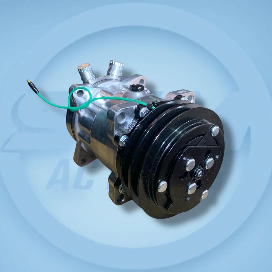 COMPRESOR AIRE ACONDICIONADO OREJAS 7H15 2V 12V