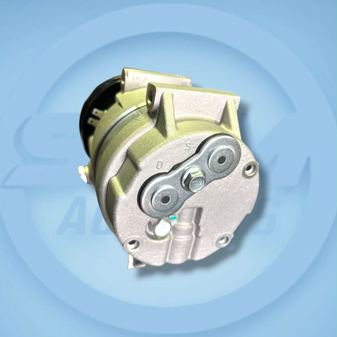 COMPRESOR AIRE ACONDICIONADO EXCAVADORA HYUNDAI 24V