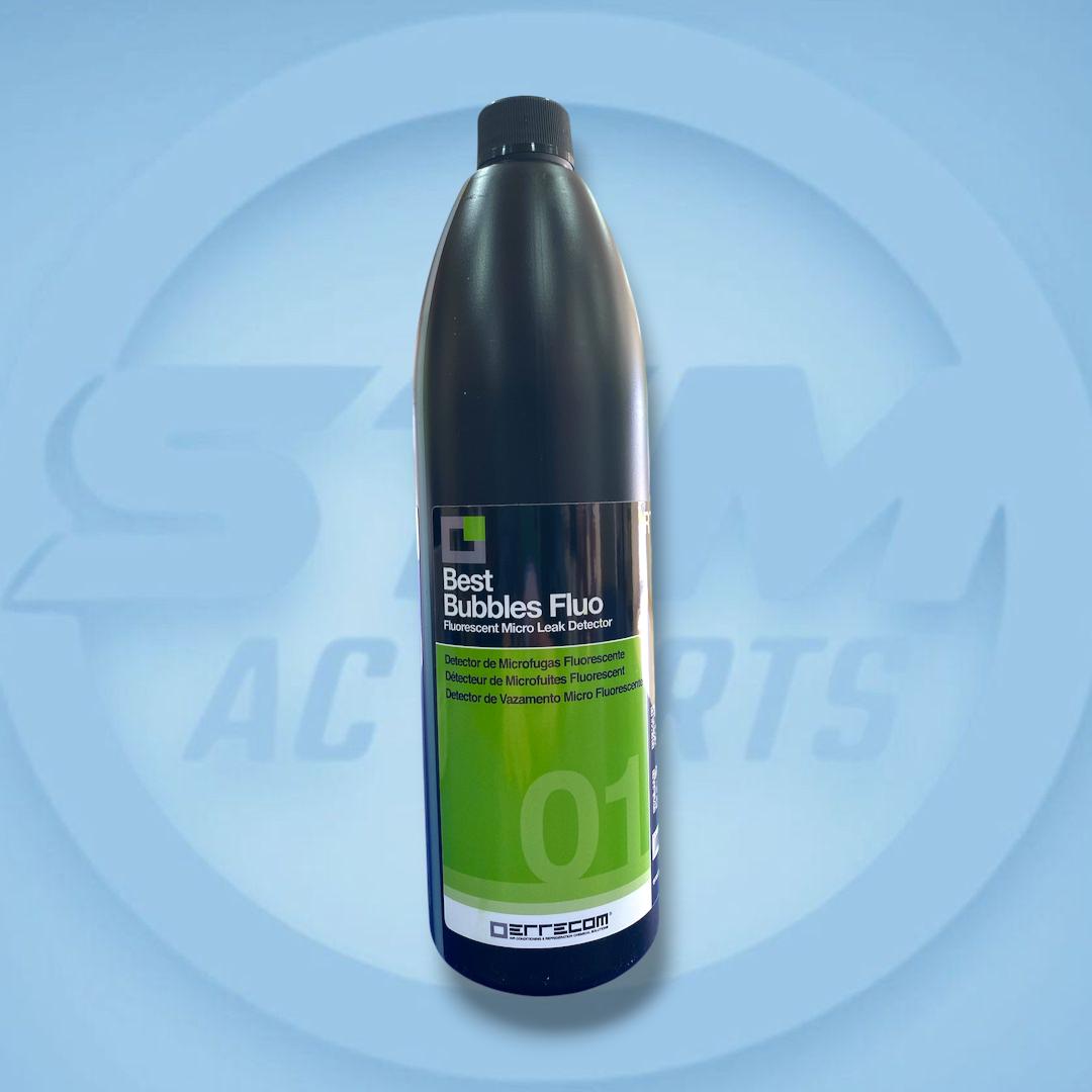 DETECTOR DE FUGAS DE REFRIGERANTE EN SPRAY FLUORESCENTE – BEST BUBBLES FLUO ERRECOM 946ML | STM AC PARTS
